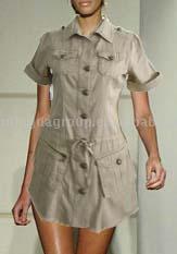 cotton twill dress (cotton twill dress)