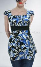 cotton printed voile dress (cotton printed voile dress)