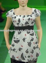 cotton printed voile dress (cotton printed voile dress)