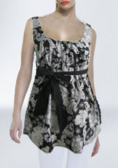 cotton printed voile dress (cotton printed voile dress)