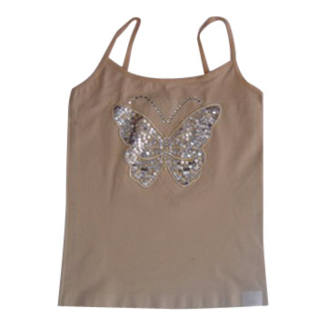 Ladies` Top With Paillette (Ladies` Top With Paillette)