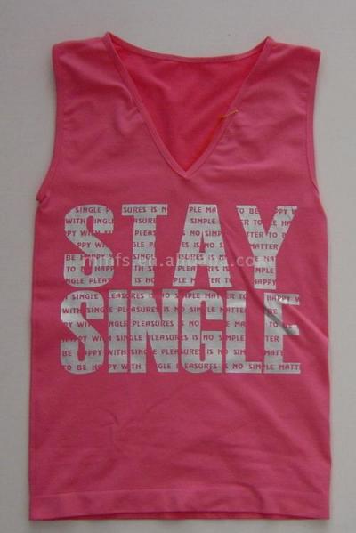 Ladies` Printed Vest (Ladies` Printed Vest)