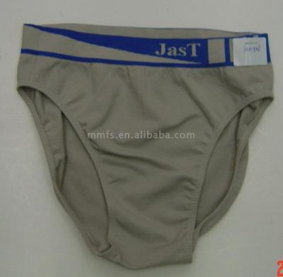 Men`s Seamless Briefs with Jacquard (Men `s Briefs transparente avec Jacquard)
