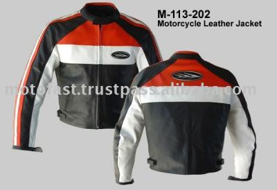 Leather Motorcycle Jacket (Leather Motorcycle Jacket)