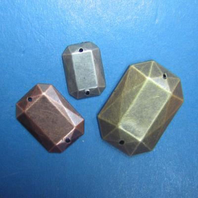 Plastic Stone with Electroplate (Пластиковый камень с гальваническим)