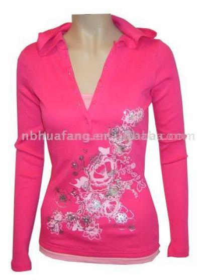 Ladies Hoodies Long Sleeve T (Ladies Hoodies Long Sleeve T)