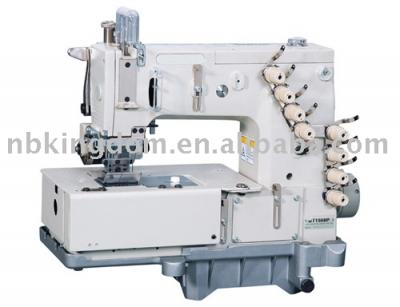 JT1580P 1-4 Needle Flat-Bed Double Chain stitch Sewing Machine With Horizontal L