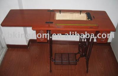 Household sewing machine with 5-drawer Table %26 Iron stand set