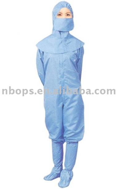antistatic cleaning jumpsuit (антистатические комбинезон очистки)