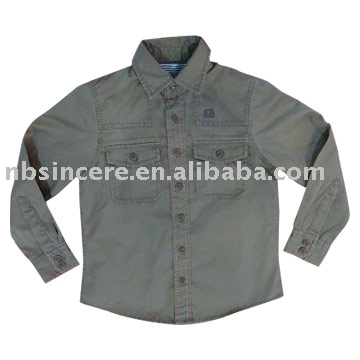 100% cotton children`s shirts (100% cotton children`s shirts)
