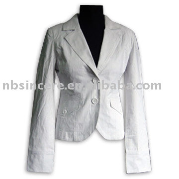 97% Cotton 3% Spandex Ladies Jacket
