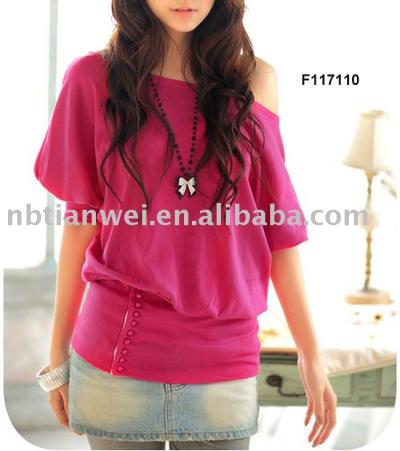 ladies` knitted tops (ladies` knitted tops)