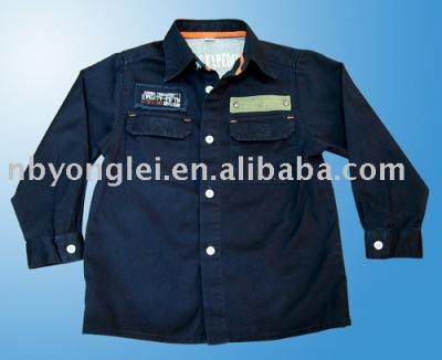 long sleeve kids` shirt