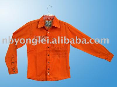 Long Sleeve Men`s Leisure Shirt (Long Sleeve Men`s Leisure Shirt)