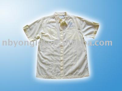 short sleeve men`s leisure shirt (short sleeve men`s leisure shirt)