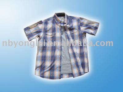 short sleeve men`s leisure shirt (short sleeve men`s leisure shirt)