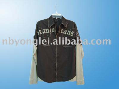 long sleeve men`s leisure shirt (long sleeve men`s leisure shirt)
