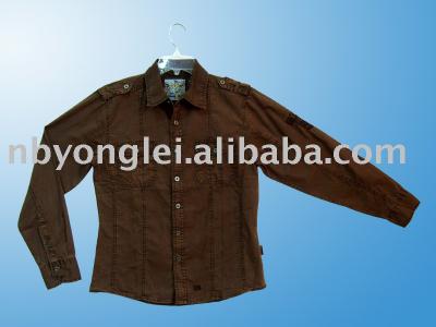 long sleeve men`s leisure shirt (long sleeve men`s leisure shirt)