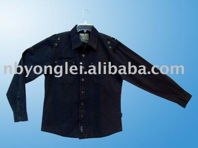 long sleeve men`s leisure shirt (long sleeve men`s leisure shirt)