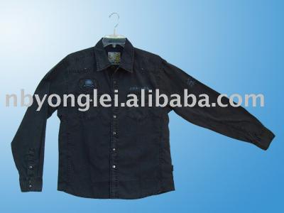 long sleeve men`s leisure shirt (long sleeve men`s leisure shirt)