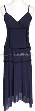 ladies` ready-made polyester dress (Дамские готовое платье полиэстера)