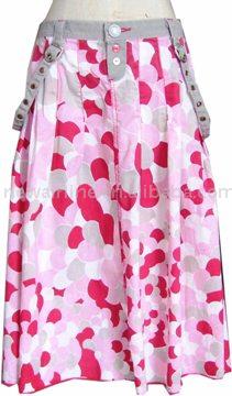 Cotton Printed Skirt (Cotton Printed Rock)