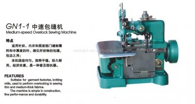 medium speed overlock sewing machine (mittlerer Geschwindigkeit Overlock-Nähmaschine)
