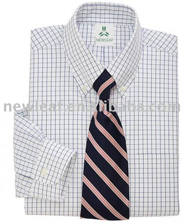 Non-Iron Pinpoint Windowpane Button-Down Shirt (Non-Iron Pinpoint Windowpane пуговицы рубашки)