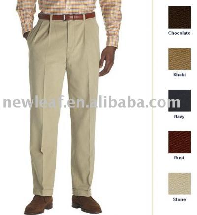 Elliot Relaxed Fit Pleat-Front Brushed Cotton Twill Trouser (Elliot Relaxed Fit Pleat-Front Brushed Cotton Twill Trouser)