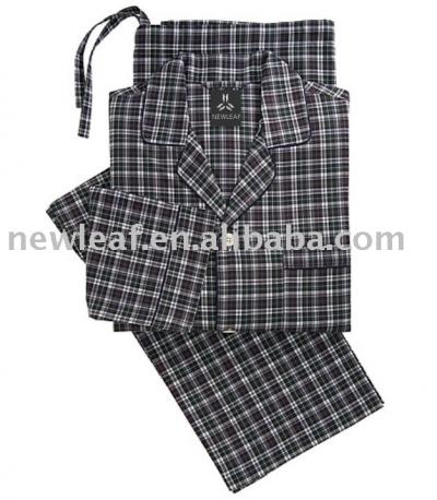Green Tartan Twill Classic Pajama (Green Tartan Twill Classic Pajama)