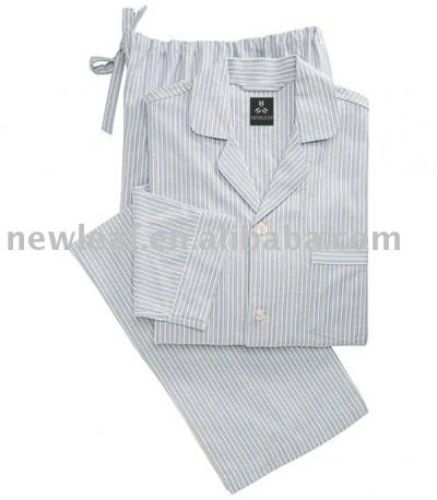 Framed Stripe Flannel Classic Pajamas (Framed Stripe Flannel Classic Pajamas)