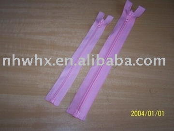 O/E, A/L nylon zippers (O / E, A / L Nylon-Reißverschlüsse)