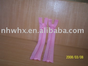 NO 3 whole plastic auto lock nylon zipper (NO 3 ganze Kunststoff-Auto-Sperre Nylon-Reißverschluss)