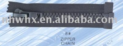 NO 8 Resin zipper (NO 8 Resin Reißverschluss)