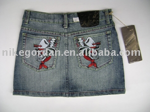 Jean skirt (Jean skirt)