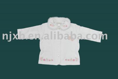 Babies` terry embroidery jacket (Bébés `veste broderie éponge)