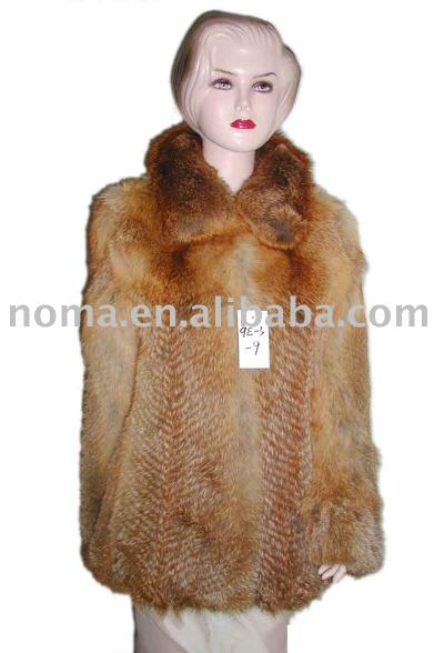 red fox coat fur garment (red fox coat fur garment)