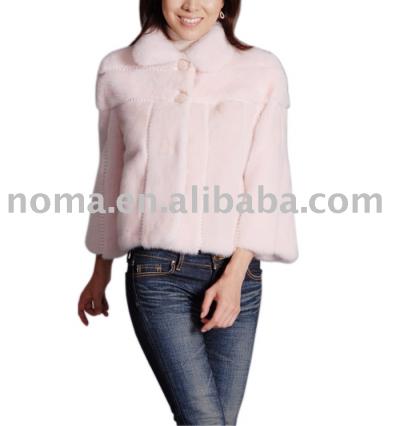 Mink Fur Garment coat lady`s clothing (Меха норки пальто одежда Женская одежда)