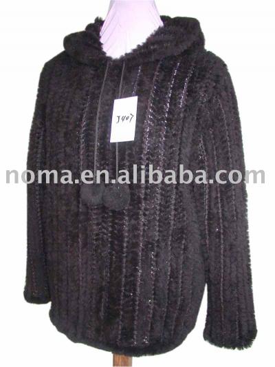 Fur Knitting Garment Coat (Fur Knitting Garment Coat)