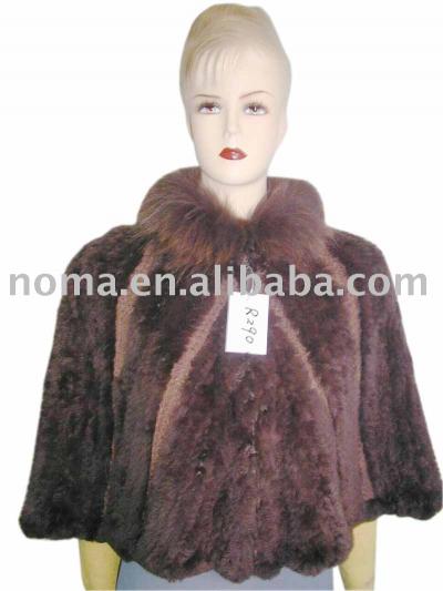 rabbit fur jacket garment lady`s clothing (кролик меховой одежды куртка Женская одежда)