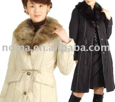 female fashion fur garment coat lady`s clothing (Homme fashion lady vêtement de fourrure manteau de l `habillement)
