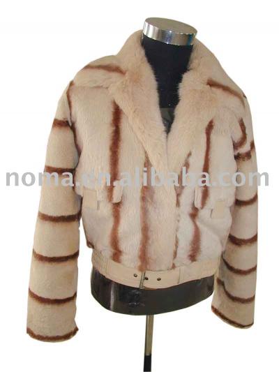 rabbit fur jacket (Куртка кролик меховой)
