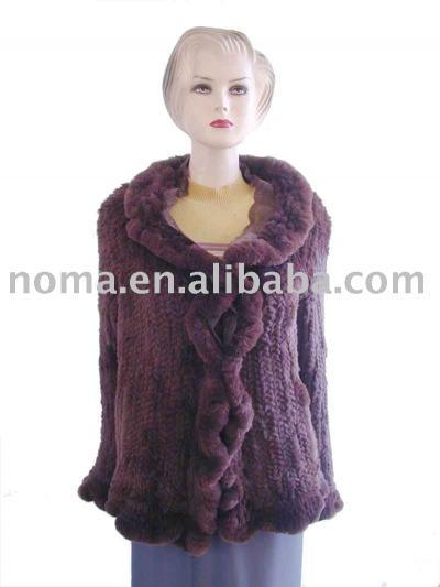 rex rabbit knitting jacket fur garment (rex rabbit knitting jacket fur garment)