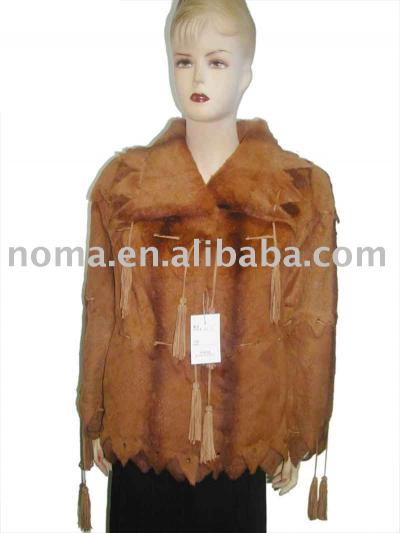 rabbit garment lady`s coat (rabbit garment lady`s coat)