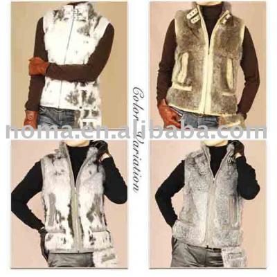 Women`s Fur vest Garment (Women `s gilet de vêtements en fourrure)