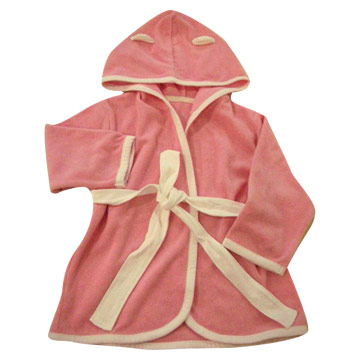 Kid`s Terry Cloth Bath Robe (Kid`s Terry Cloth Bath Robe)