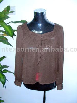 Lady`s chiffon shirt (Lady`s chiffon shirt)