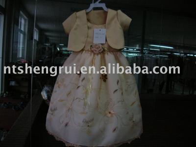 Style No.: 5250 girls` dress (Style No.: 5250 girls` dress)