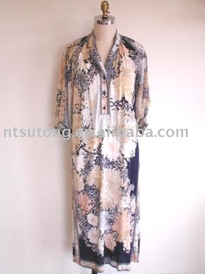 silk jersey dress (silk jersey dress)