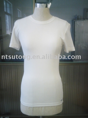silk pique t-shirt (silk pique t-shirt)